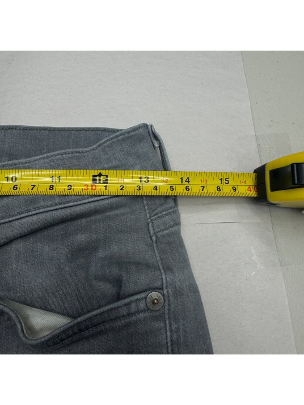 Agolde Los Angeles Premium Denim Pants Womens Gray Slim-Leg Jean USA, Size 27 - Picture 8 of 11